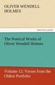 Book cover of: Poetical Works of Oliver Wendell Holmes. By: Holmes, Oliver Wendell, Sr.