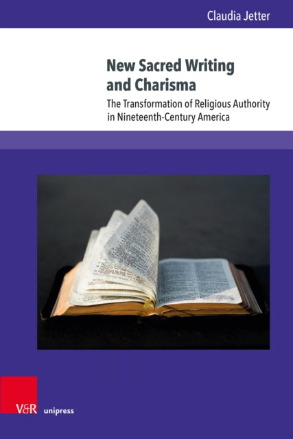 Book cover of: New Sacred Writing and Charisma. By: Claudia Jetter