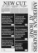 Book cover of: American Readers at Home - New Cut. By: Ludovic Balland