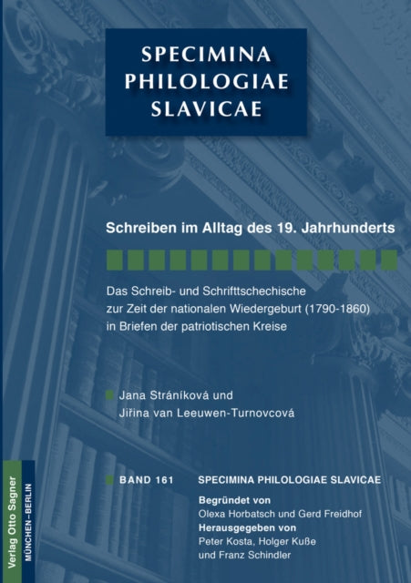 Book cover of: Schreiben Im Alltag Des 19. Jahrhunderts. By: Jana Strániková