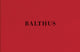 Book cover of: Balthus – Last Studies. By: Pageseverelli Nicolas