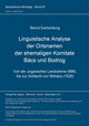 Book cover of: Linguistische Analyse der Ortsnamen der ehemaligen Komitate Bacs und Bodrog