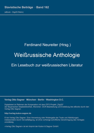 Weirussische Anthologie