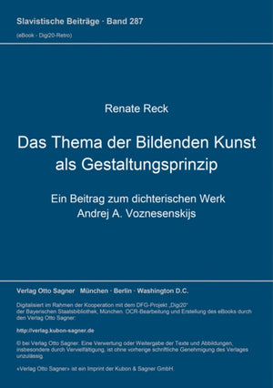 Das Thema der bildenden Kunst als Gestaltungsprinzip