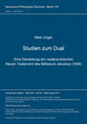 Book cover of: Studien zum Dual