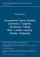 Book cover of: Comparative Literary Studies: Lermontov, Turgenev, Goncharov, Tolstoj, Blok - Lavater, Lessing, Schiller, Grillparzer