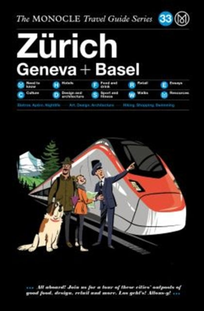 Book cover of: Zurich Geneva + Basel. By: Monocle