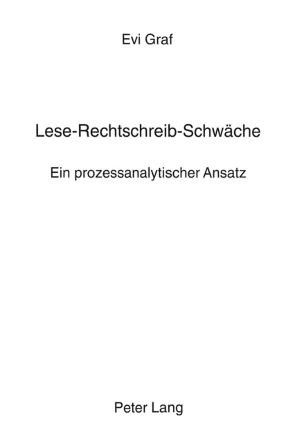 Book cover of: Lese-Rechtschreib-Schwaeche