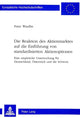 Book cover of: Die Reaktion des Aktienmarktes auf die Einfuehrung von standardisierten Aktienoptionen. By: Peter Windlin