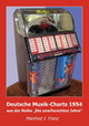 Book cover of: Deutsche Musik-Charts 1954. By: Manfred J. Franz