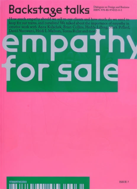 Book cover of: Backstage Talks Issue 7