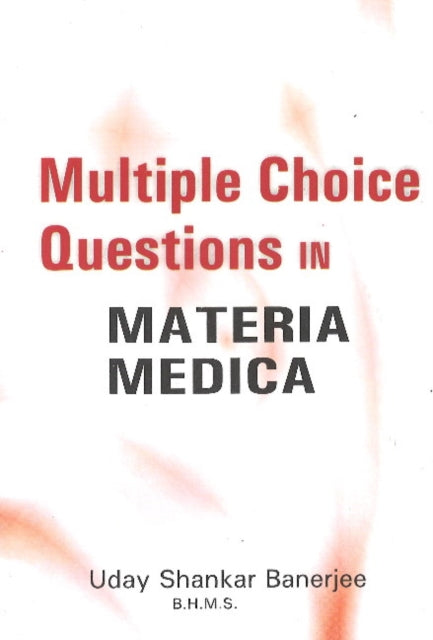 Book cover of: Mcq Test Your Knowledge in Materia Medica. By: J. Paterson