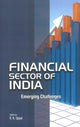 Book cover of: Financial Sector of India. By: R. K. Uppal