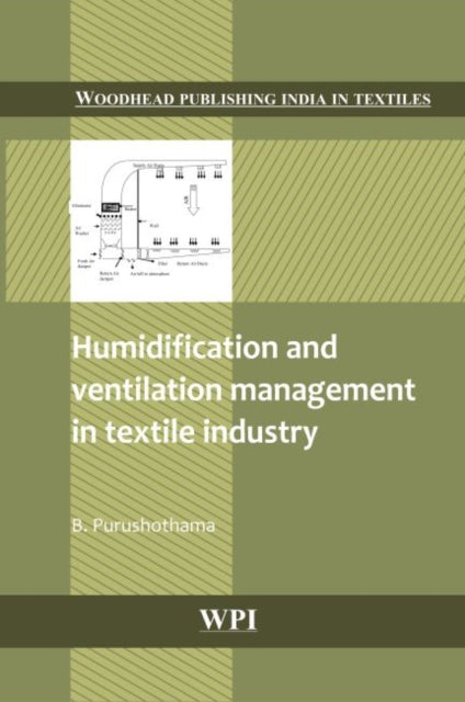 Book cover of: Humidification and Ventilation Management in Textile Industry. By: B. Purushothama