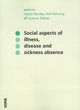 Book cover of: Social Aspects of Illness, Disease & Sickness Absence. By: Halvor Nordby