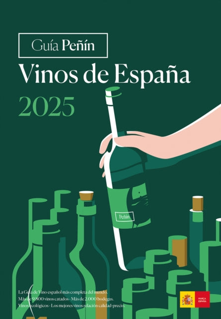 Book cover of: Guia Penin Vinos de Espana 2025. By: Guía Peñín