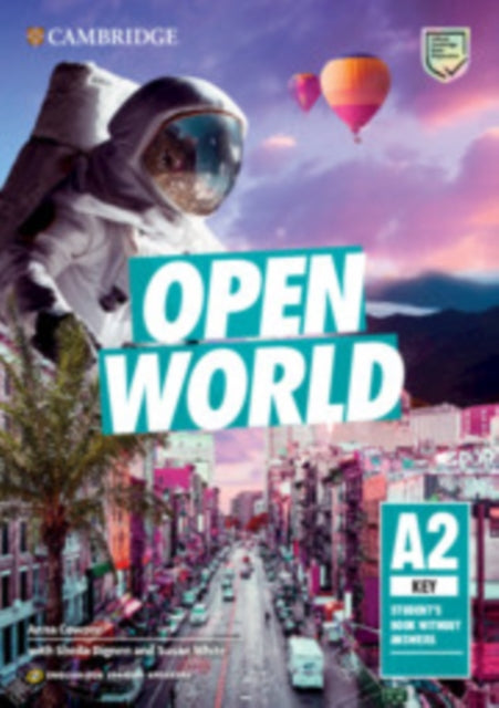 Book cover of: Open World Key Book Without Answers English for Spanish Speakers. By: Anna Cowper