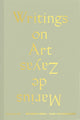 Book cover of: Writings of Art. By: Marius de Zayas