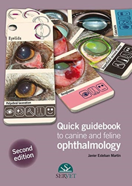 Book cover of: Quick guidebook to canine and feline ophtalmology - 2nd edition