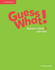 Book cover of: Guess What! Level 3 Teacher's Book with DVD Video Spanish Edition