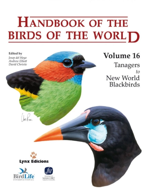 Handbook of the Birds of the World. Vol.16 9788496553781 Josep del Hoyo
