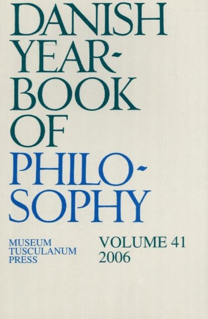 Book cover of: Danish Yearbook of Philosophy