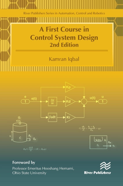 Book cover of: First Course in Control System Design. By: Kamran Iqbal