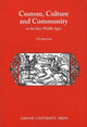 Book cover of: Custom, Culture & Community in the Later Middle Ages