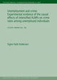 Book cover of: Unemployment & Crime. By: Signe Hald Andersen
