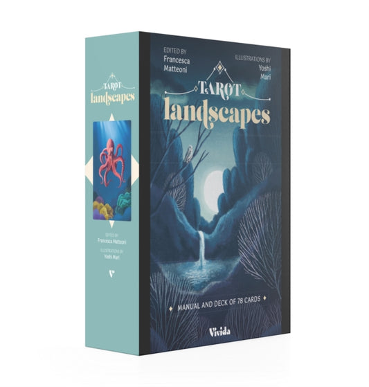 Book cover of: Tarot Landscapes. By: Yoshi Mari