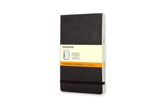 Moleskine Soft Cover Pocket Ruled Reporter Notebook: Black 9788862934664 Moleskine