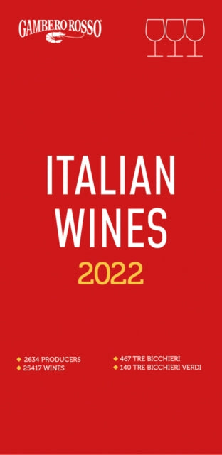 Book cover of: Italian Wines 2022. By: ROSSO