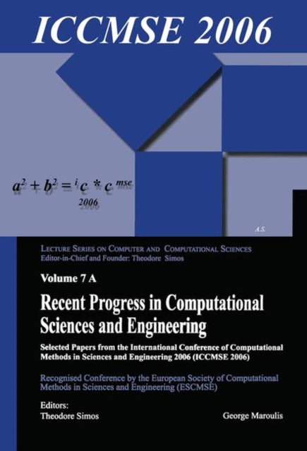 Book cover of: Recent Progress in Computational Sciences and Engineering (2 vols). By: International Conference of Computational Methods in Sciences and Engineering (2006 Chania, Crete, Greece)