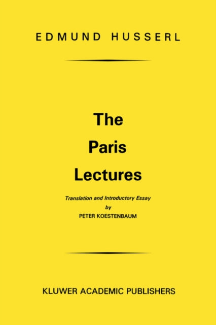 The Paris Lectures
