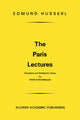 Book cover of: Paris Lectures. By: Edmund Husserl