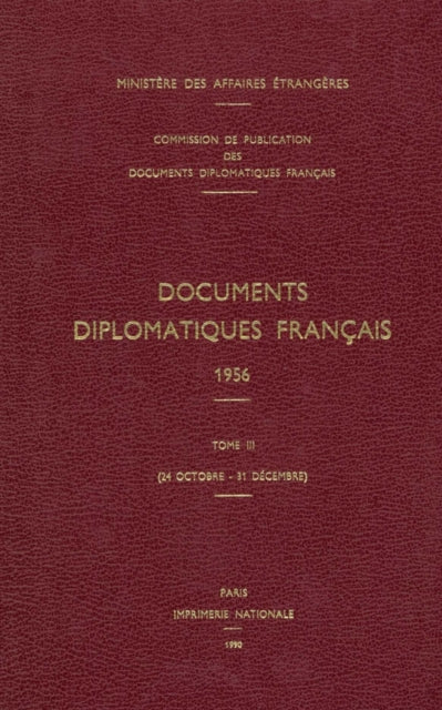 Book cover of: Documents Diplomatiques Francais