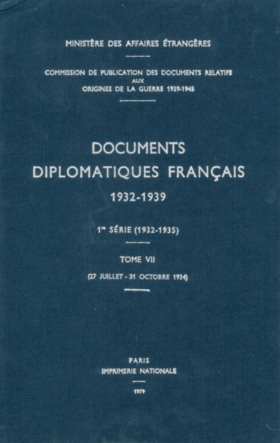 Book cover of: Documents Diplomatiques Francais. By: Ministère des Affaires étrangères (Paris)