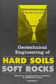 Book cover of: Geotechnical Engineering Hard Soil Soft Rock. By: Anagnostopoulos