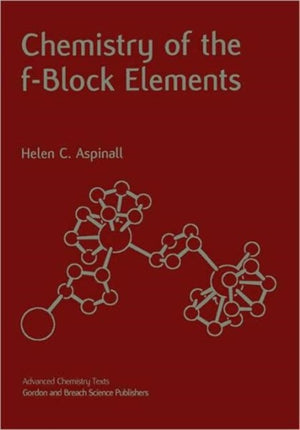 Chemistry of the f-Block Elements