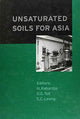 Book cover of: Unsaturated Soils for Asia. By: Rahardjo.