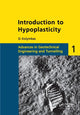 Book cover of: Introduction to Hypoplasticity. By: D. Kolymbas