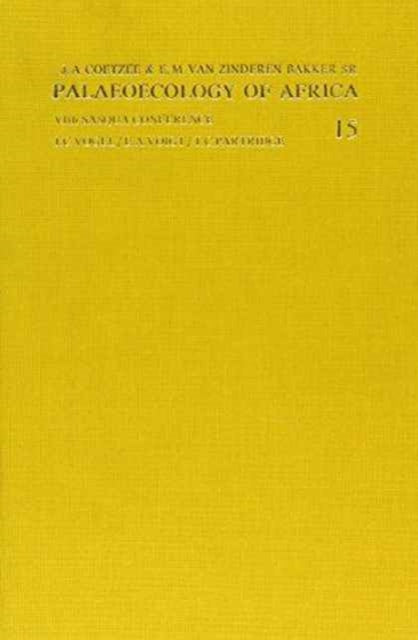Book cover of: Palaeoecology of Africa, volume 15