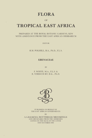 Flora of Tropical East Africa - Ebenaceae (1996)