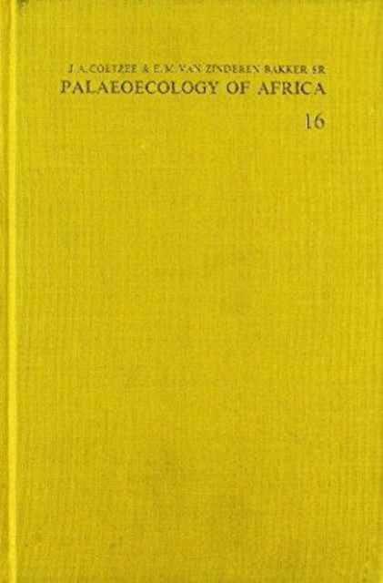 Book cover of: Palaeoecology of Africa, volume 16