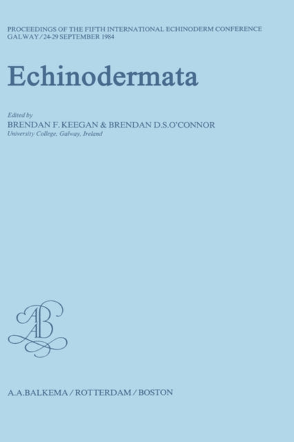 Book cover of: Echinodermata. By: Brendan F. Keegan