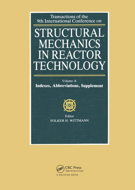 Book cover of: Structural Mechanics in Reactor Technology. By: Wittmann