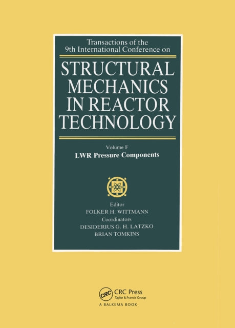 Book cover of: Structural Mechanics in Reactor Technology. By: F.H. Wittmann