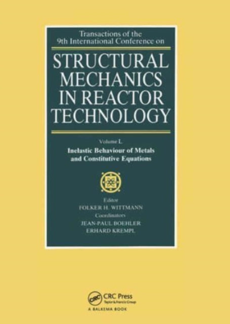 Book cover of: Structural Mechanics in Reactor Technology. By: F.H. Wittmann