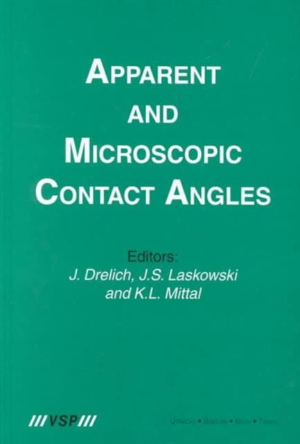 Book cover of: Apparent and Microscopic Contact Angles