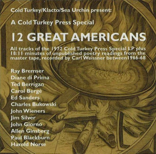 Book cover of: 12 Great Americans CD. By: Carl Weissner